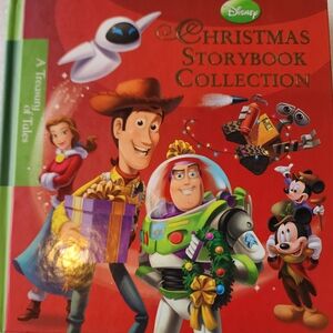 Disney Christmas Storybook Collection - Red Cover. Barely even used.